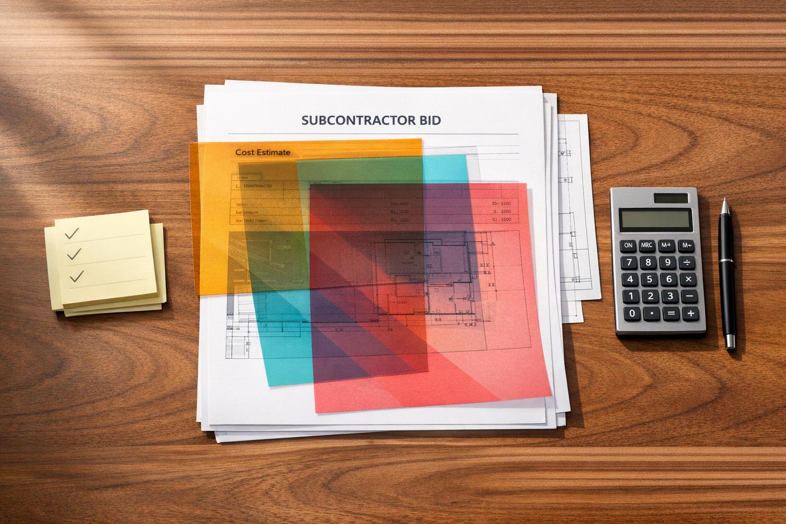 How to Assess Cost Risks in Subcontractor Bids