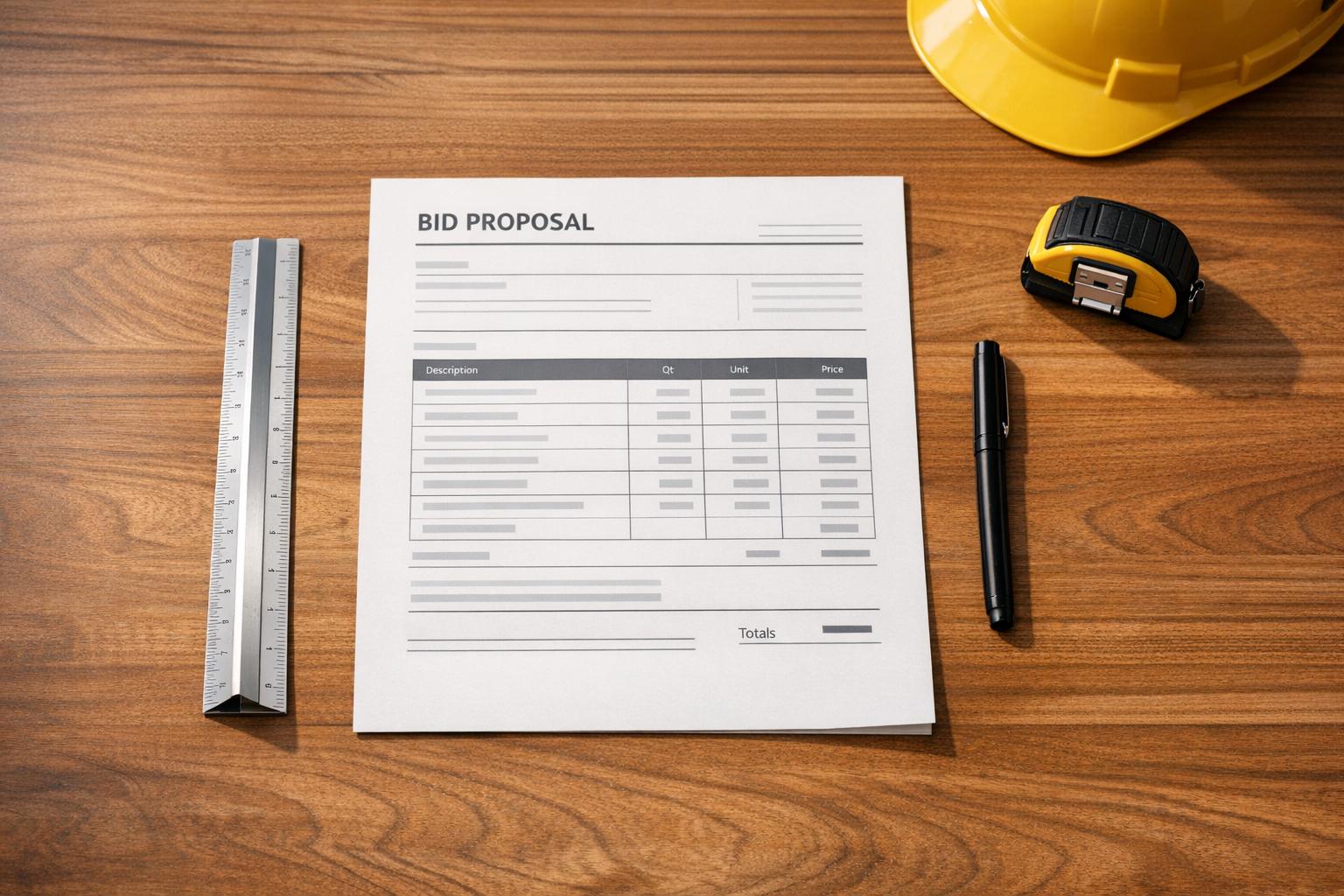 Bid Proposal Formatter