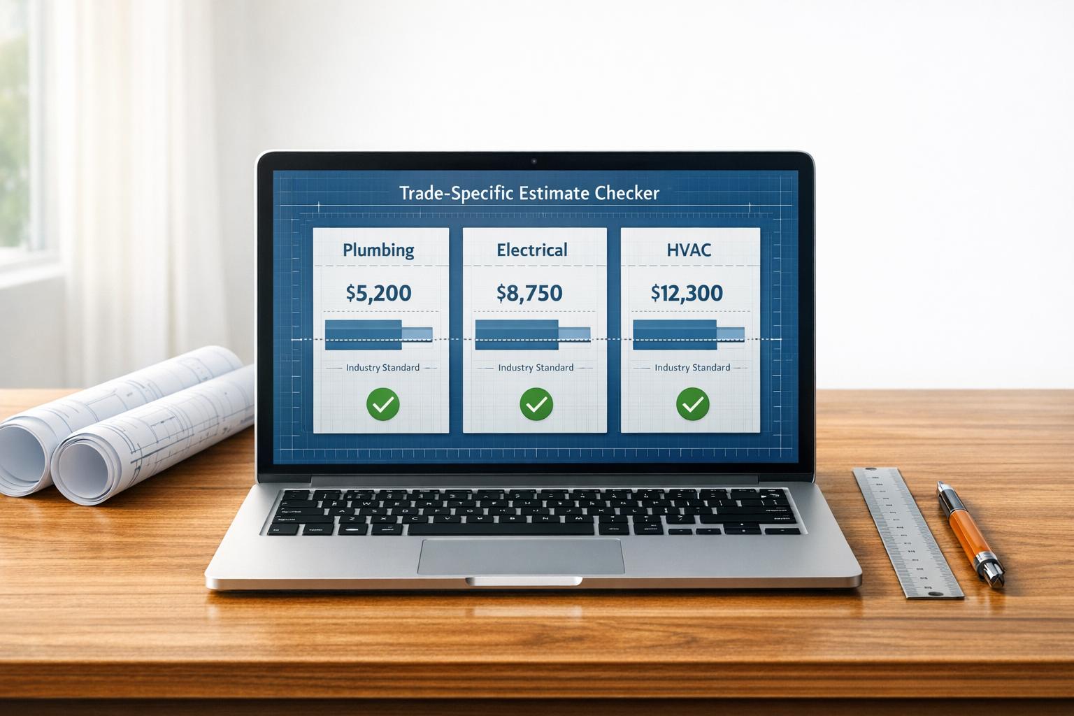 Trade-Specific Estimate Checker